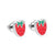 Cute Rainbow Fruit Shell Stainless Steel Ear Studs 1 Pair