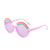 Cute Rainbow Pc Special-shaped Mirror Clips Kids Sunglasses