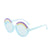 Cute Rainbow Pc Special-shaped Mirror Clips Kids Sunglasses