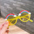 Cute Rainbow Round Frame Full Frame Kids Sunglasses