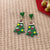 Cute Santa Claus Alloy Enamel Women's Drop Earrings 1 Pair