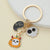 Cute Shiny Halloween Pattern Alloy Halloween Bag Pendant Keychain