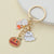 Cute Shiny Halloween Pattern Alloy Halloween Bag Pendant Keychain