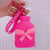 Cute  Silica Gel Patchwork Keychain