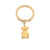 Cute Simple Style Animal Cartoon Character Titanium Steel Plating None 18K Gold Plated Keychain