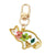 Cute Simple Style Animal Flower Alloy Resin Keychain