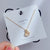 Cute Simple Style Heart Shape Crown Flower Titanium Steel Inlay Rhinestones Pendant Necklace