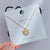 Cute Simple Style Heart Shape Crown Flower Titanium Steel Inlay Rhinestones Pendant Necklace