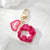 Cute Simple Style Heart Shape Resin Unisex Keychain