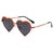 Cute Simple Style Heart Shape Tac Special-Shaped Mirror Full Frame Kids Sunglasses