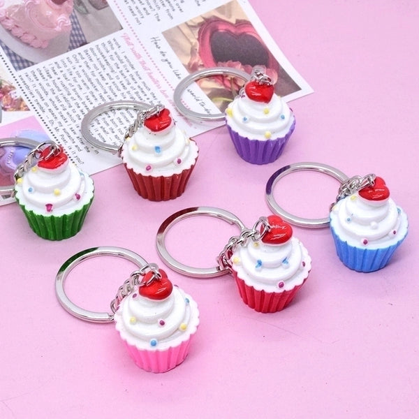 Cute Simple Style Ice Cream Resin Bag Pendant