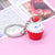 Cute Simple Style Ice Cream Resin Bag Pendant