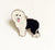 Cute Simple Style Pin Animal Dog Alloy Enamel Unisex Brooches