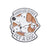 Cute Simple Style Pin Dog Alloy Plating Unisex Brooches