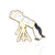 Cute Simple Style Pin Penguin Alloy Stoving Varnish Women'S Brooches