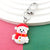 Cute Simple Style Snowman Snowflake Elk Alloy Resin Christmas Keychain