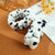 Cute Simple Style Solid Color Sponge Hair Band