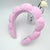 Cute Simple Style Solid Color Sponge Hair Band