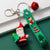 Cute Snowman Pvc Epoxy Unisex Keychain 1 Piece