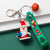 Cute Snowman Pvc Epoxy Unisex Keychain 1 Piece