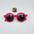 Cute Solid Color Ac Round Frame Full Frame Kids Sunglasses