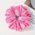 Cute Solid Color Cloth Handmade Hair Tie