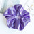 Cute Solid Color Cloth Handmade Hair Tie