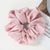 Cute Solid Color Cloth Handmade Hair Tie