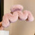 Cute Solid Color Plush Hair Claws