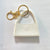 Cute Solid Color Pu Leather Keychain