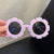 Cute Solid Color Round Frame Full Frame Kids Sunglasses