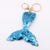 Cute Star Dolphin Sequin Plating Keychain