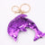 Cute Star Dolphin Sequin Plating Keychain