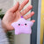 Cute Star  Face Pp Cotton Unisex Bag Pendant Keychain