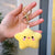 Cute Star  Face Pp Cotton Unisex Bag Pendant Keychain