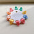 Cute Star Heart Shape Flower Plastic Resin Hair Clip 1 Set