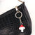 Cute Streetwear Mushroom Arylic Alloy Plating Women's Bag Pendant Keychain