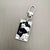 Cute Sweet Cat Arylic Alloy Bag Pendant Keychain