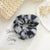 Cute Sweet Color Block Cloth Rib-knit Hair Tie