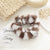 Cute Sweet Color Block Cloth Rib-knit Hair Tie