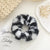 Cute Sweet Color Block Cloth Rib-knit Hair Tie