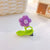 Cute Sweet Flower Hairpin Knitted Wool Top Clip Hair Accessories Girl's Bangs Clip Headwear Duckbill Clip Creative Clip