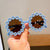 Cute Sweet Flower Pc Round Frame Full Frame Kids Sunglasses