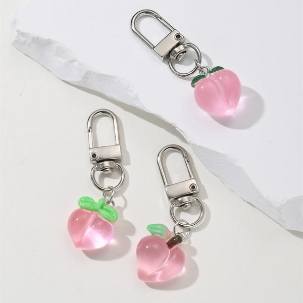 Cute Sweet Fruit Alloy Bag Pendant Keychain