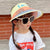 Cute Sweet Solid Color Ac Square Full Frame Kids Sunglasses