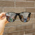 Cute Sweet Solid Color Ac Square Full Frame Kids Sunglasses