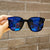 Cute Sweet Solid Color Ac Square Full Frame Kids Sunglasses