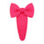 Cute Sweet Solid Color Bow Knot Ribbon Hair Clip