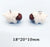 Cute Sweet Tortoise Rabbit Swan Resin Stoving Varnish Jewelry Accessories