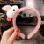 Cute Three-dimensional Bunny Hairpin Children's Plush Clip Baby Rabbit Hair Band Headwear Side Clip Hairpin